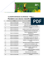 Resultado OBEMEP