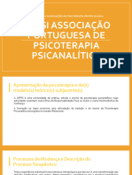 Appsi Associaa Aao Portuguesa de Psicoterapia Psicanalaitica