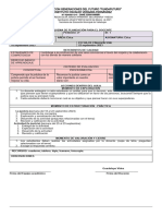 I. Plan Quincenal Etica 1º A 5º Periodo Cuarto