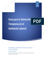 Guia para La Detección Temprana en El Ambiente Laboral