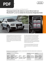 Download Accesiorios originales Audi - Nuevo manos libres Bluetooth by desarrollo9794 SN67567466 doc pdf