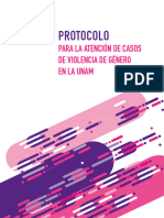 protocolo Violencia UNAM
