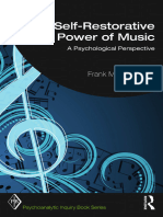 (Psychoanalytic Inquiry Book Series) Frank M. Lachmann - The Self-Restorative Power of Music - A Psychological Perspective-Routledge (2021)