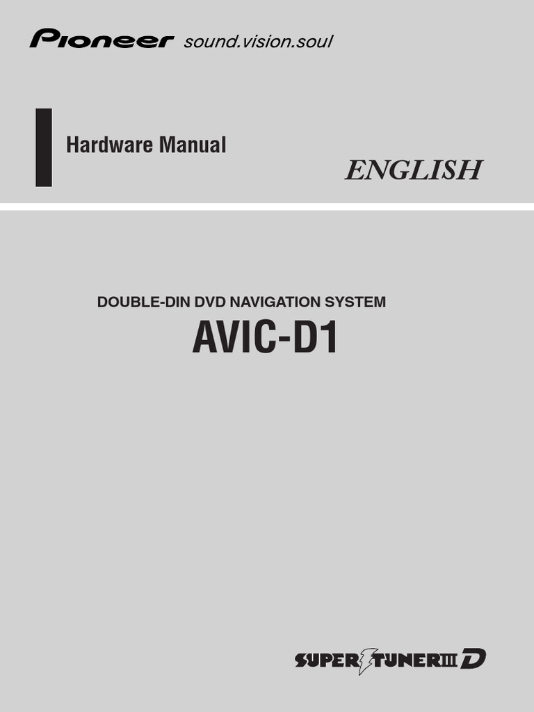 AVICD1 Hardware Manual PDF