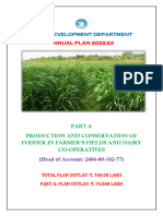 DPR Fodder Ongoing 2022-23