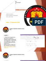 Tutorial Pembuatan Dokumen Google Docs
