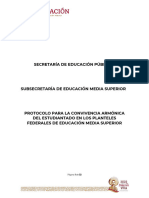 Protocolo para La Convivencia Armonica Del Estudiantado en Los Planteles Federales de Ems - 250823 Fi