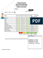 Informe de Calificaciones