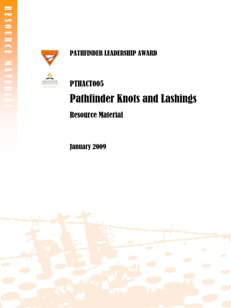 Pathfinder Knots and Lashings Resource Material Jan 09 | PDF
