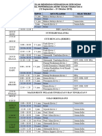 Jadual Pat T4 Terkini