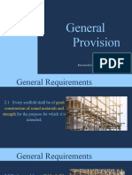Chapter 2 General Provision Scaffolds 