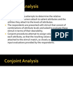 Conjoint Analysis NM