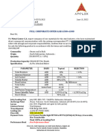 250MIL - METALCENTER - APOLOX TRUST - Carbon CFR