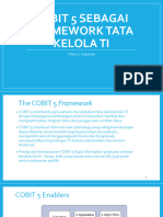 Pertemuan 5 COBIT 5 Sebagai Framework Tata Kelola TI