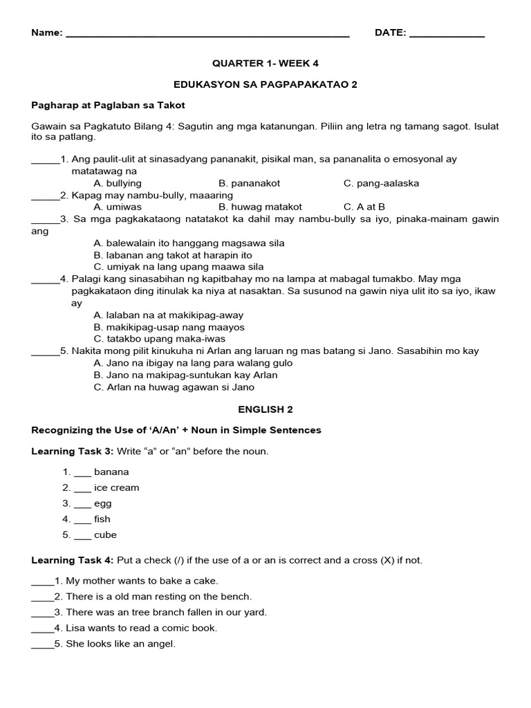 Week 4 | PDF