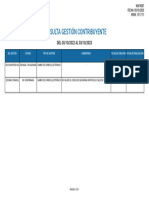 Reporte de Consulta Gestión Contribuyente 96614307