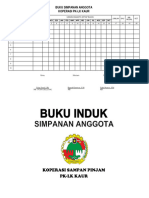 Buku Simpanan Anggota