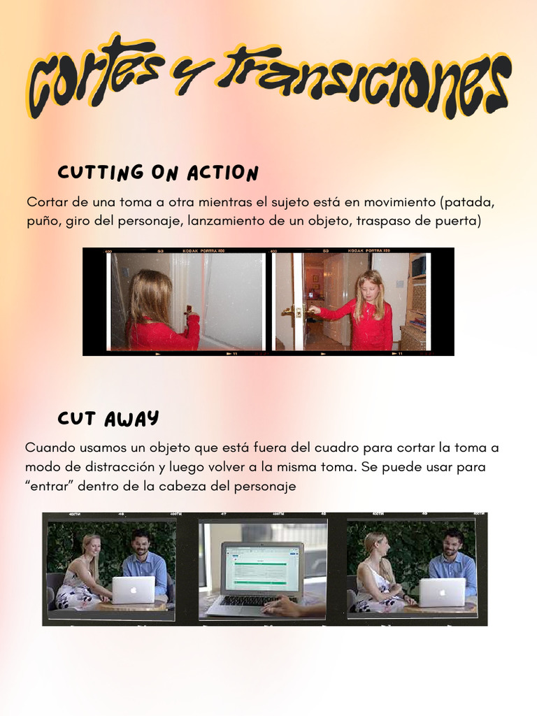 Cortes y Transiciones en Cine | PDF