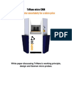 TriNano Ultra Precision CMM (White Paper)