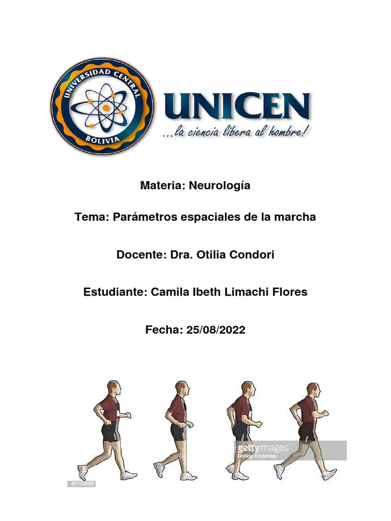 Parámetros Espaciales de la Marcha | PDF | Salud y bienestar, image size:768x1024