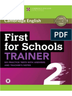 First For Schools Trainer 2 2018 PDF