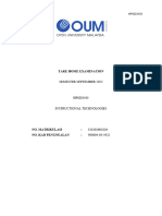 HPGD3103 Instructional Technologies - Final Exam - Nur Ainun Najihah BT Amran (980604035922)