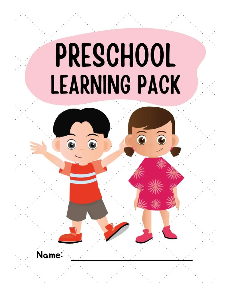 Preschool Learning Pack | PDF