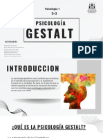 Tema de Psicología Gestalt