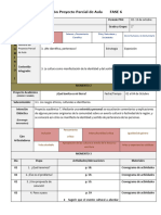 Formato de Planeación de Un Proyecto Parcial de Aula