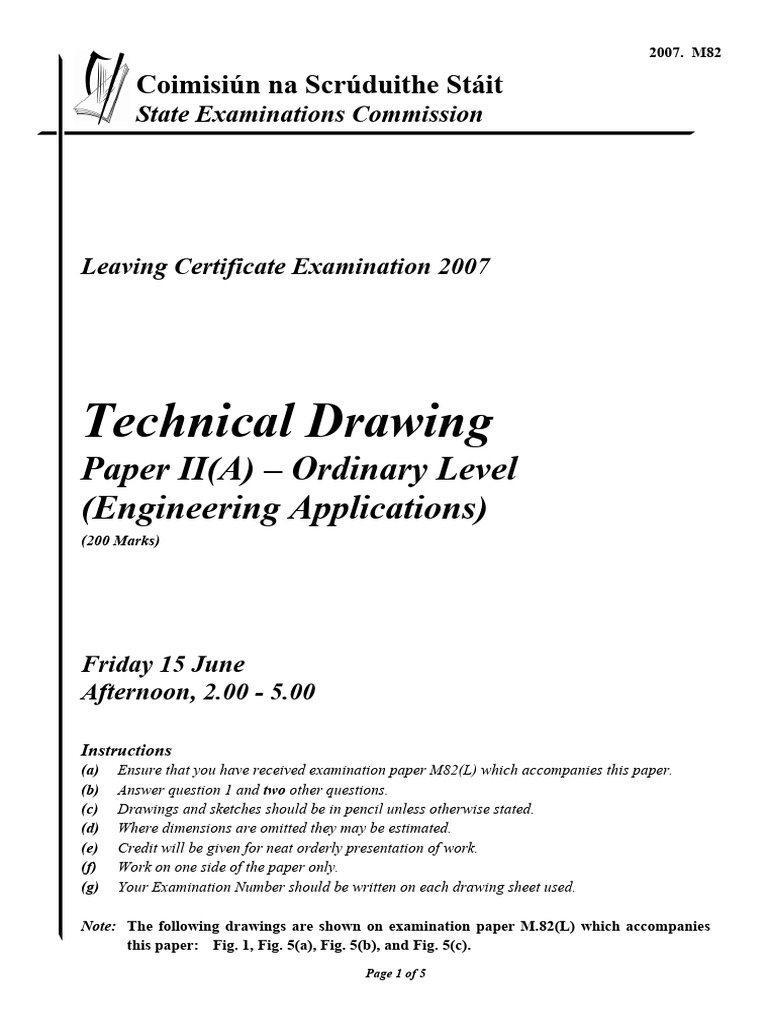 FIRST TERM SS1 Technical Drawing NOTES PDF