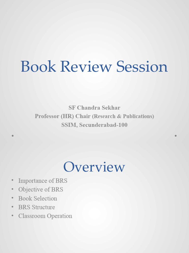 BRS Guidelines 2023 | PDF