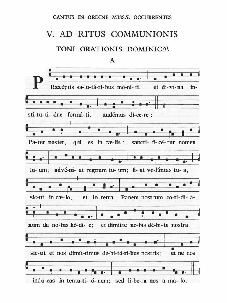 Pater Noster | PDF