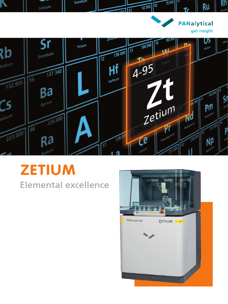 PANalytical Zetium | PDF | Vacuum Tube | Analytical Chemistry