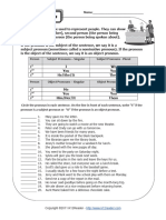 Personal Pronouns