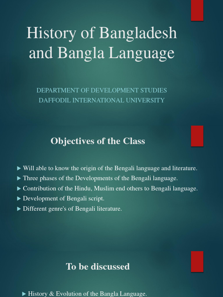 Bengali language intelligence overview