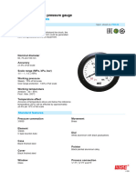 Model: P111 Series: Ammonia Service Pressure Gauge