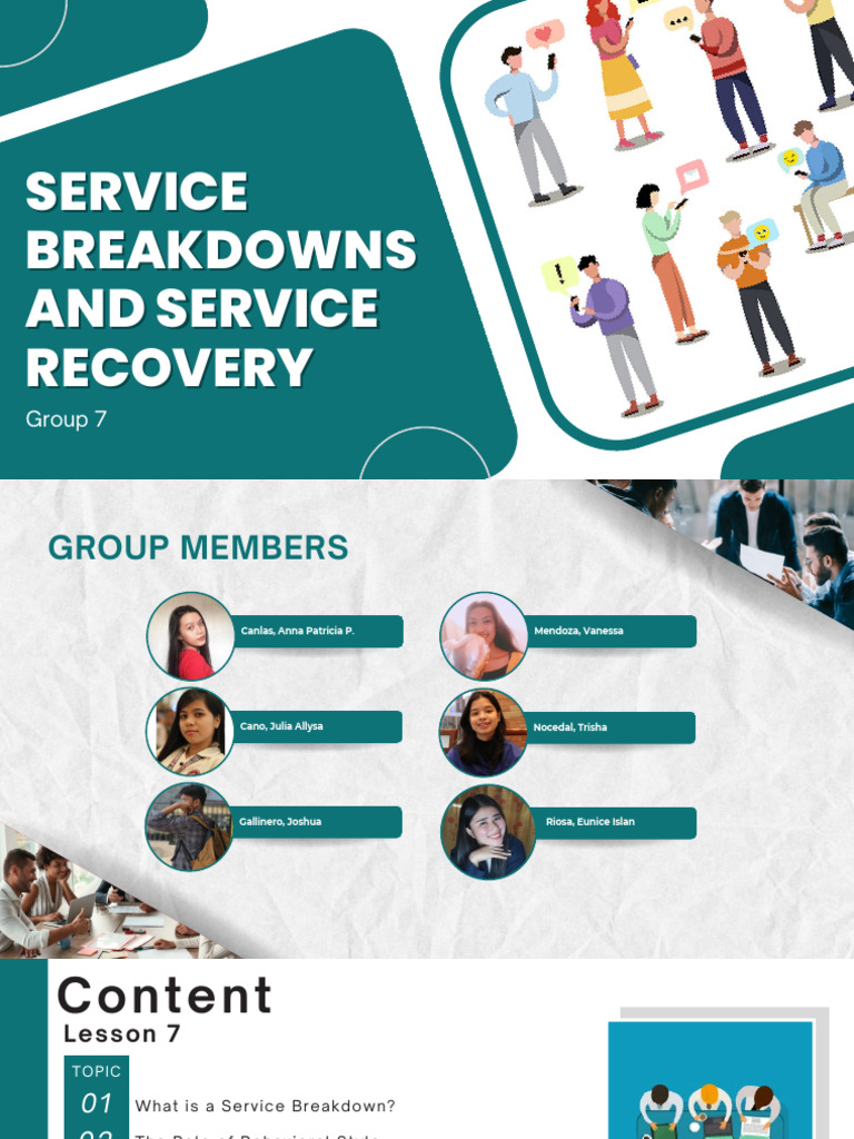 Understanding Service Breakdowns | PDF | Career & Growth