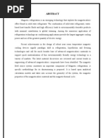 Download Magnetic Refrigeration Seminar by Idulla Birajdar SN67575561 doc pdf
