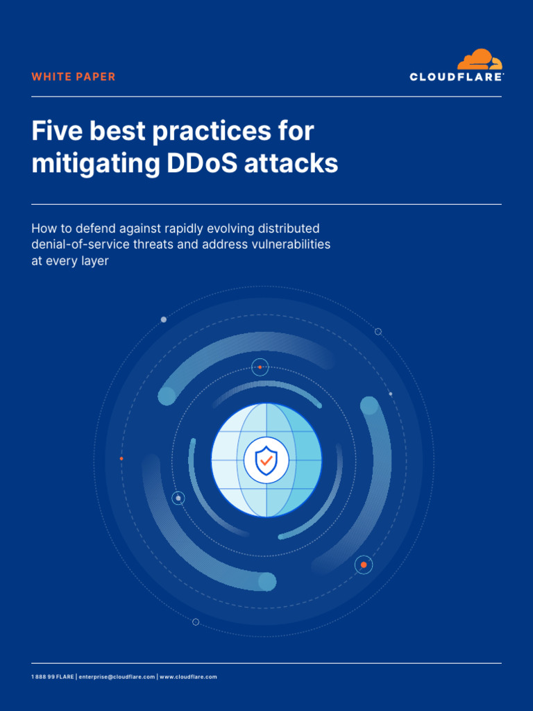 DDoS Attack Mitigation Best Practices | PDF | Computers | Technology ...