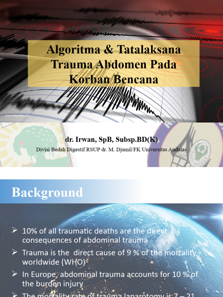 Abdominal Trauma Management Algorithm | PDF | Injury | Human Diseases ...