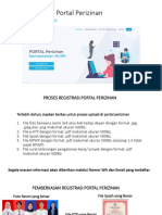 Alur Registrasi Portal Perizinan