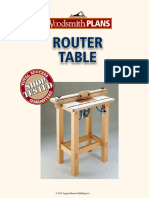 111 - Router Table Plan