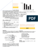 ENEM - Questões Estática Hidrostática Gravitação 2022-2009