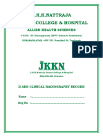 J.K.K.Nattraja Dental College & Hospital: Allied Health Sciences