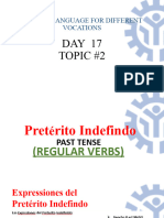 Day 17 - Topic 2 - P.indefinido