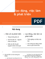 INE2003 Chương 4 Dân Số Lao Động Và Việc Làm