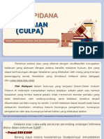 Kelalaian (Culpa) Kelompok 5 PDF