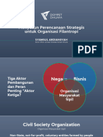 Menyusun Perencanaan Strategis Untuk Organisasi Filantropi