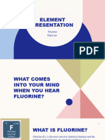 Element Presentation - Fluorine