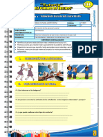 Ficha de Actividad 1 - III Bimestre - Tutoria 3° - Estudiante